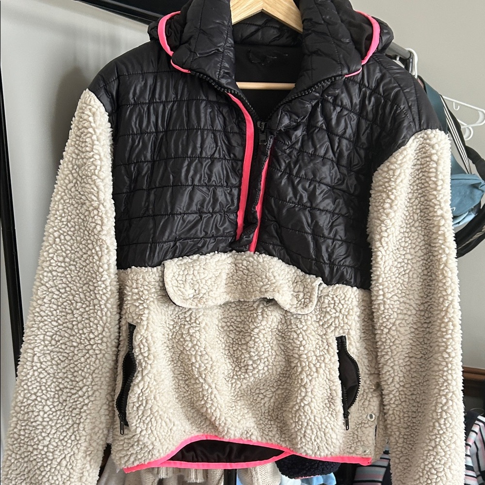 FP Movement by Free People Black and Cream Jacket